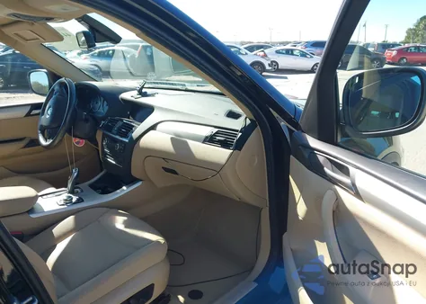 2012 BMW X3 xDrive28I from USA, damaged, VIN 5UXWX5C53CL724289